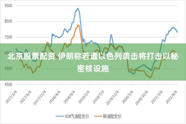 北京股票配资 伊朗称若遭以色列袭击将打击以秘密核设施