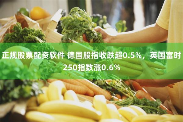 正规股票配资软件 德国股指收跌超0.5%，英国富时250指数涨0.6%