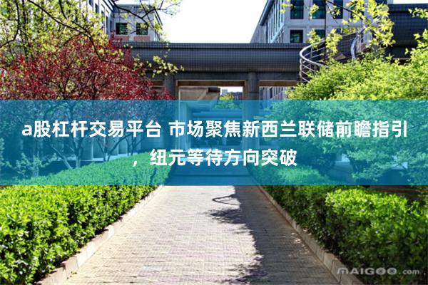 a股杠杆交易平台 市场聚焦新西兰联储前瞻指引，纽元等待方向突破