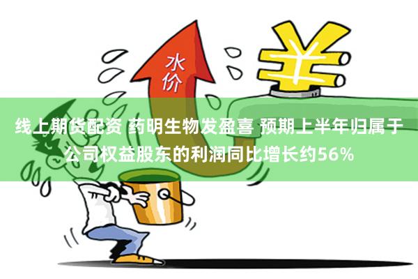 线上期货配资 药明生物发盈喜 预期上半年归属于公司权益股东的利润同比增长约56%