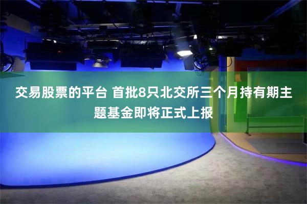 交易股票的平台 首批8只北交所三个月持有期主题基金即将正式上报